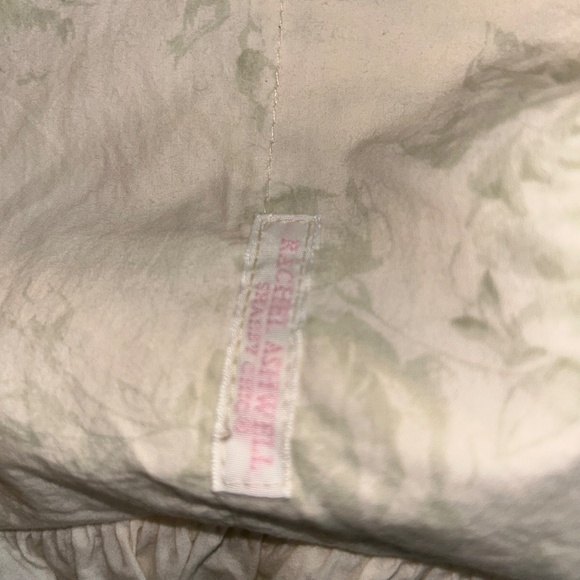 Shabby Chic graycabbage rose  mini accent pillows pair 2 pieces DISCONTINUED - Picture 2 of 5